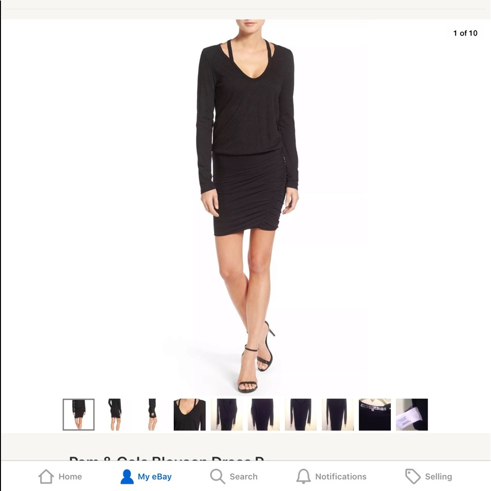 Pam & Gela so black dress size P